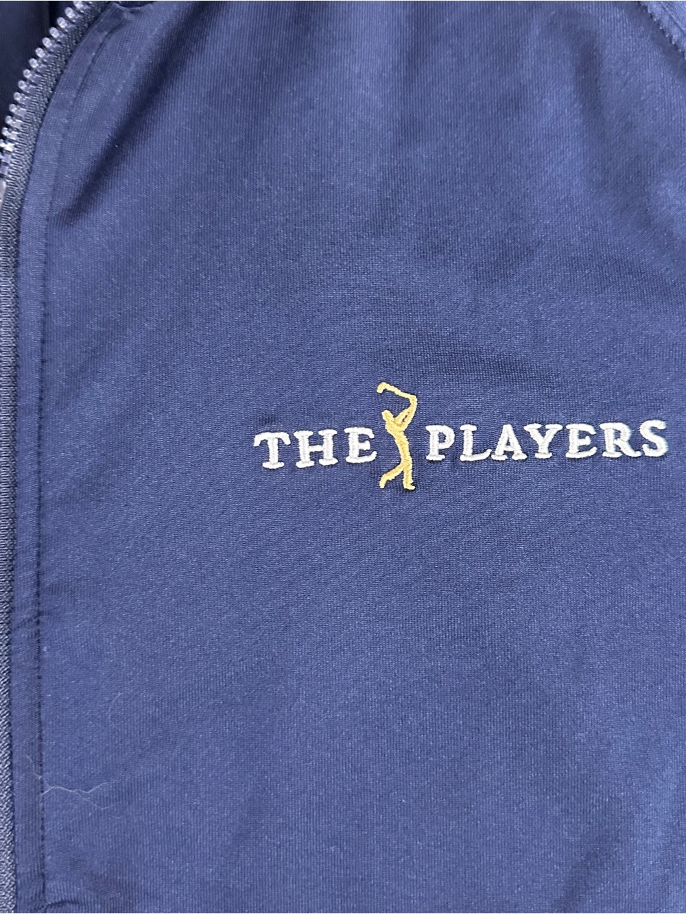 Levelwear The Players Championship Full Zip Jacket Mens Size M Navy Golf TPC 534